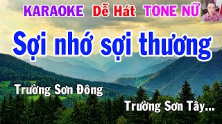 Karaoke Sợi Nhớ Sợi Thương Tone Nữ Nhạc Sống gia huy karaoke