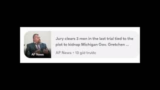 AP News Jury clears 3 men in the last trial tied to the plot to kidnap Michigan Gov. Gretchen ...