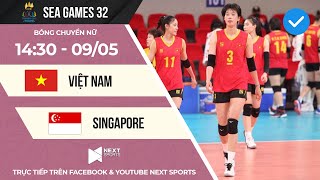 TRỰC TIẾP I Việt Nam - Singapore | Bóng chuyền nữ SEA Games 32 | Livestream Vietnam Singapore
