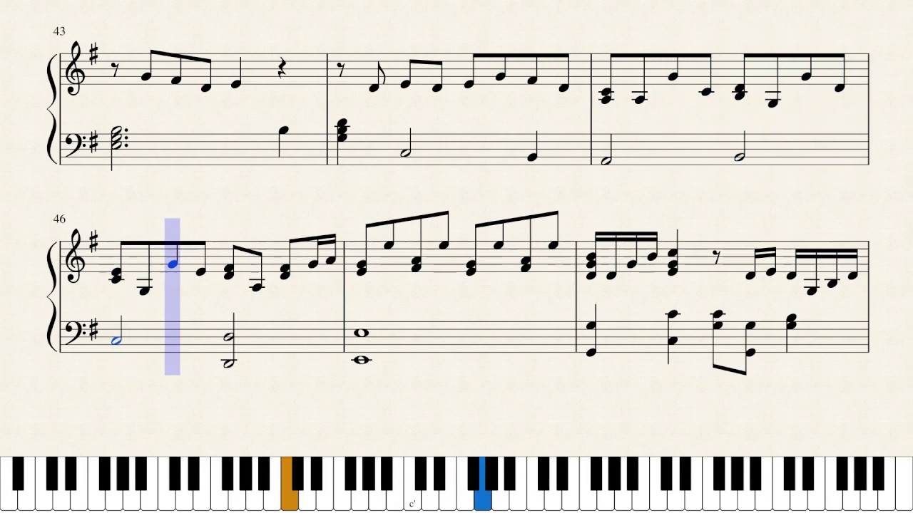 Carrie Piano Chords Chordify