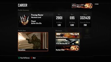 Black Ops 2 - Title and Emblem Glitch