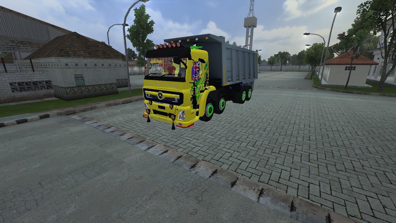 Driving a lorry 