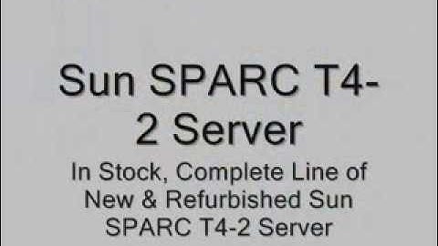 SPARC T4 2 Server