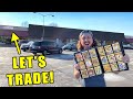 I TOOK MY POKEMON CARD BINDER TO DO TRADING WITH FANS!