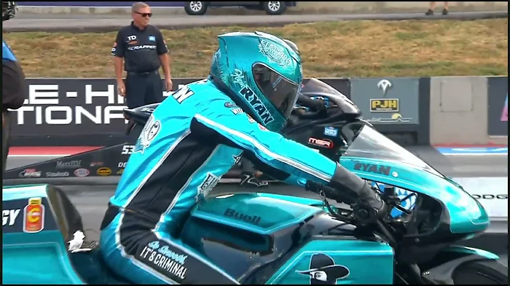 James Underdahl, Ryan Oehler, Pro Stock Motorcycle...