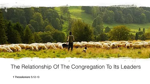 Sermon | Dr. Robert Somerville | The Relationship ...