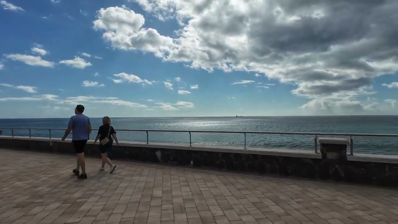 Realität 26.2.26 Maspalomas Wolken..Sonne etwas von allem Maspalomas, Playa del Ingles und Meloneras