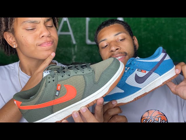 NIKE DUNK LOW TOASTY RIFT BLUE VS TOASTY SEQUOIA | SNEAKER REVIEW