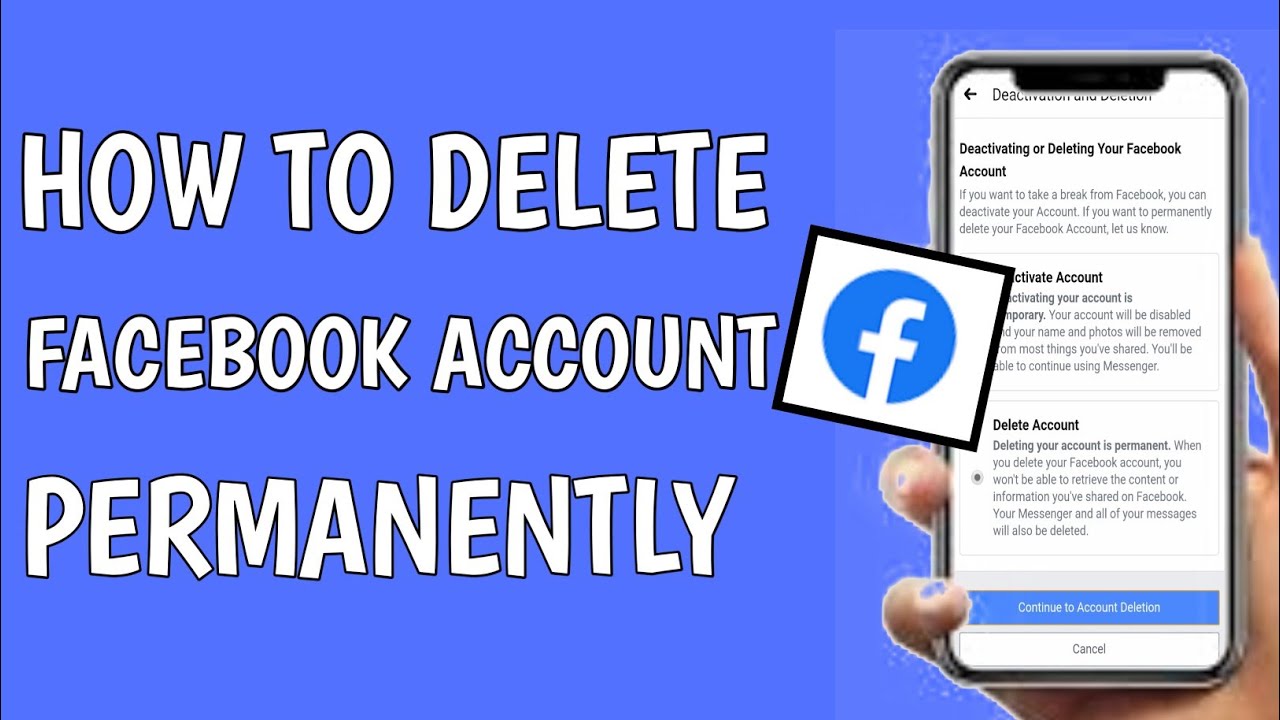 🔥 How To Delete Facebook Account Permanently Full Process 2021