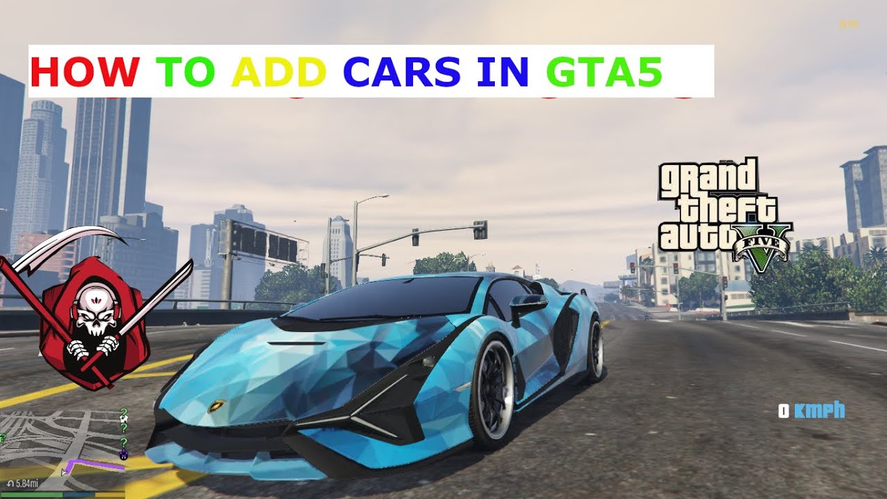 HOW TO ADD CARS IN GTA5 || SIMPLE TUTORIAL || ADD ON MENTHOD || AM'S ...