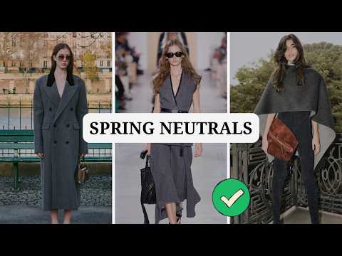 Which Spring Neutral Makes You Look More Modern After 40? thumbnail