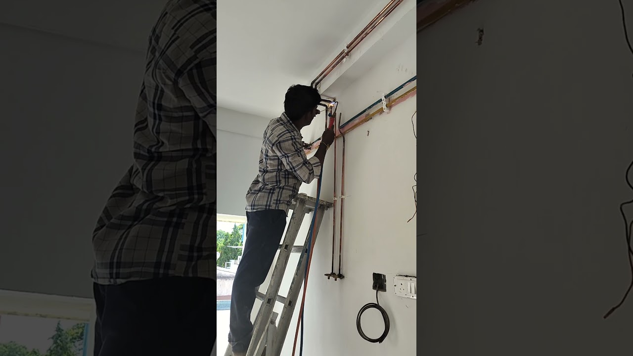 Medical gas pipeline Welding work