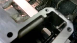 Honda CBX 1000 cylinder head skim after first cut