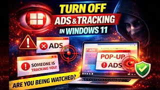 How to Turn Off Ads &amp; Tracking in Windows 11 (Stop Pop Ups Permanently)