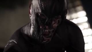 Flash met Black Flash inside the speed force