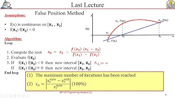Lecture 9 Newton Raphson Method