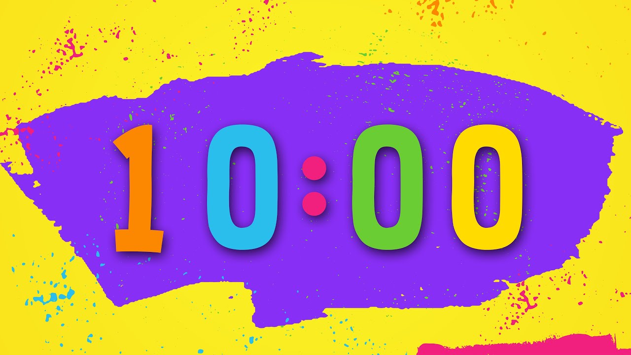 10 Minute Kids Cleanup Countdown with Song HD