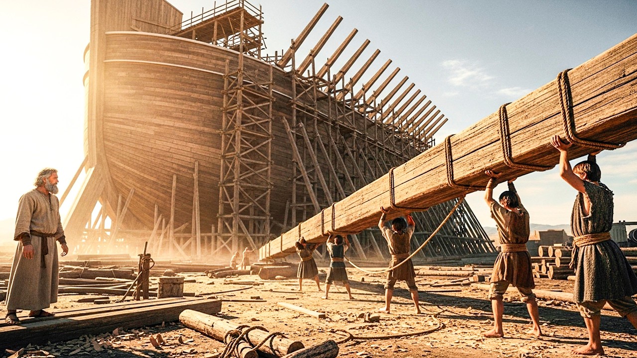 Como Se Construyó el Arca de Noé | El Día a Día de los Carpinteros Escogidos por Dios