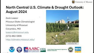 August 2024 North Central US Climate and Drought Summary and Outlook