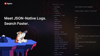 SigNoz logs are now JSON-native | Faster queries and wider search