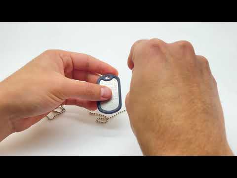 How to fit Dog Tags - Tutorial by TheDogTagCo