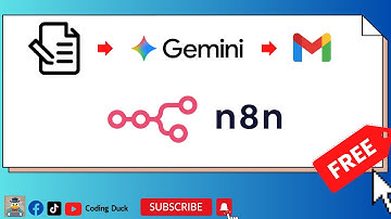 Tutorial n8n: Create an AI Agent with Gemini to automatically send emails (Gmail) from a form.