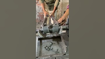 Traditional Skill, Modern Results ⚙️✨ #springmaking #shorts #diy