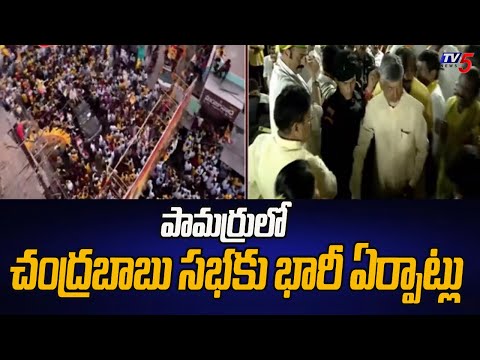 నేడు కృష్ణ జిల్లాకు చంద్రబాబు..! Chandrababu Naidu Busy With Prajagalam Sabha | TDP | TV5 News - TV5NEWS