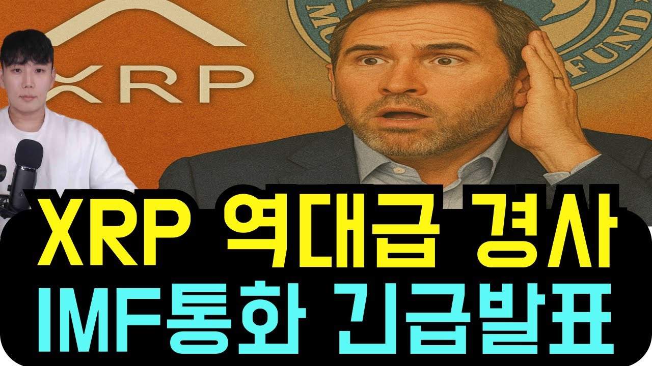 리플 XRP [속보] IMF 통화금융 긴급발표