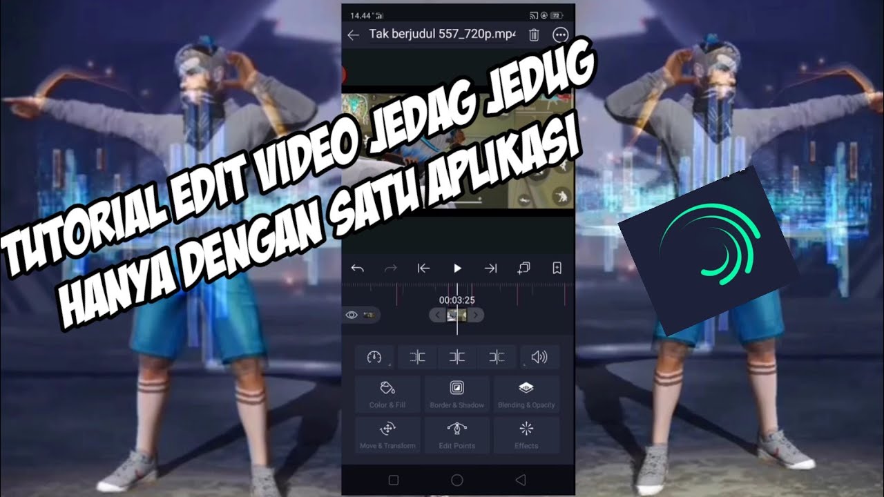 CARA EDIT VIDEO JEDAG JEDUG TIK TOK VIRAL!!-ADhytH - YouTube