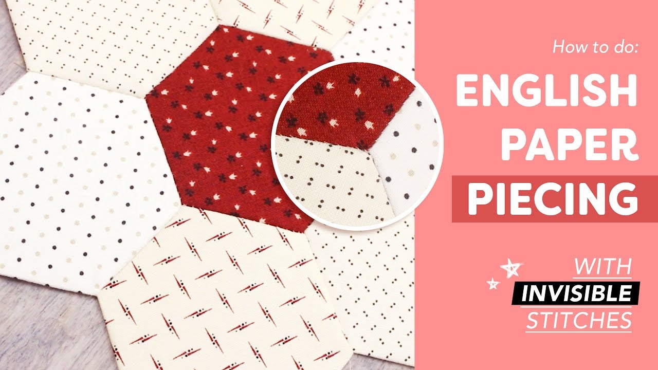 WonderFil Specialty Threads - Easy English Paper Piecing Tutorial