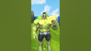 Hulk and Wonder Women play Squid game cookies test #superherorun #superhero #funny