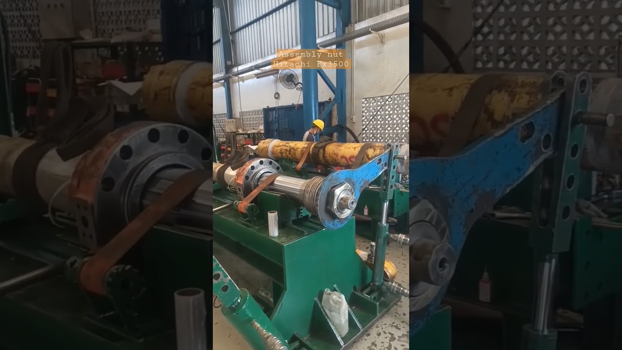 Assembly Nut cylinder with hydraulic 