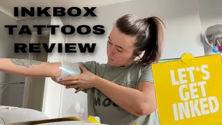 UNBOXING & REVIEW OF INKBOX TATTOOS | TATTOOS FOR NOW |HAYLEY THOMSON | 2021