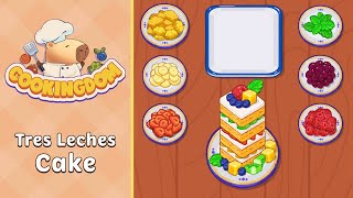 Cookingdom Level 127 Tres Leches Cake | Every Puzzle Solved! 🎯