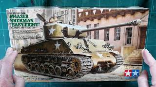 Tamiya's 1/35 Sherman 'Easy Eight' Tank Build