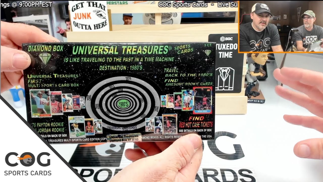 2022 Universal Treasures Multi Sport Diamond Box Break