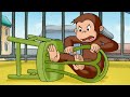 George  rimasto incastrato  curioso come george  cartoni per bambini