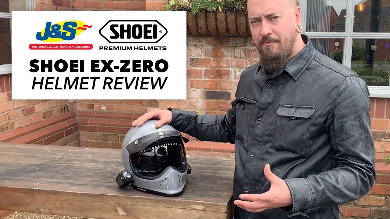 Shoei EX-Zero Helmet review - J&S Accessories Ltd