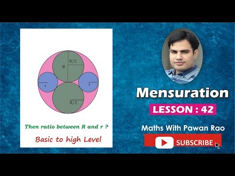 Questions of MENSURATION  Hindi & English  - Problems & Solutions for SSC, CDS  ,KVS