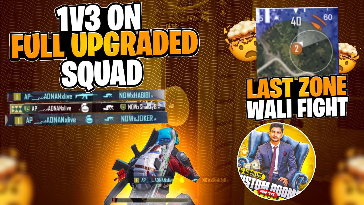 0HP LAST ZONE HARD FIGHT | FIGHT WITH UPGRADED SQUAD | INTENSE CLUTCHES ...