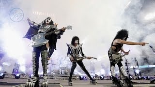 KISS - Detroit Rock City - Dodger Stadium, 25/01/2014 (LA Kings vs. Anaheim Ducks) chords