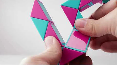 Magic Snake Twist Puzzle Toy – Fold Wedges Into Many Shapes!