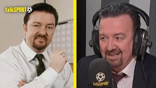 "SHAMONE!" 😂🎙️ David Brent's Hilarious Encounter with Andy Goldstein & Darren Bent!
