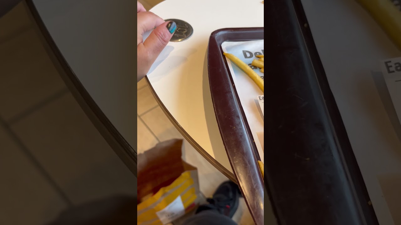 When McDonald’s makes their restaurant adaptive for blind people what a win! ￼