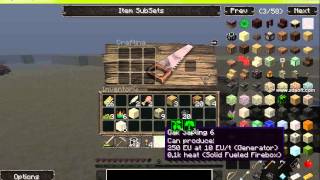 Minecraft (FTB) Part 1 Ruby sword!