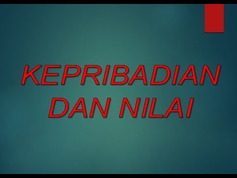 KEPRIBADIAN DAN NILAI ETIKA PROFESI, Kls TI - 17 kuliah online