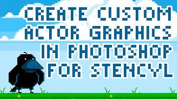 From Pixel Art to Stencyl Flash Game Tutorial 1