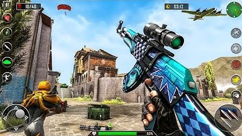 Robot Fps Shooting Games _ Air Force Shooting game _ Android Gameplay