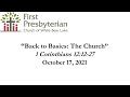 Back to basics the church